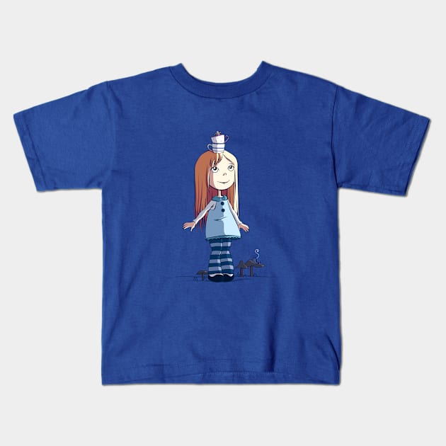 alice in wonderland Kids T-Shirt by LeCoindeKaori